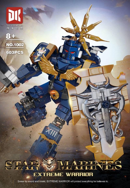 DK 1002 Warhammer 40K Ultramarines - YWOBB