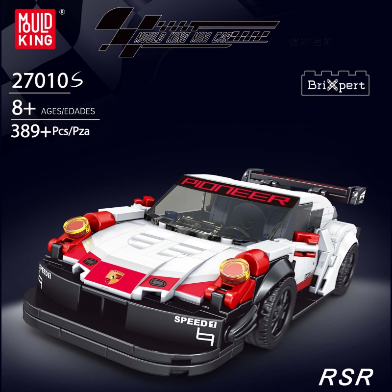 Mould King 27010S Porsche 911 Sports Car - YWOBB