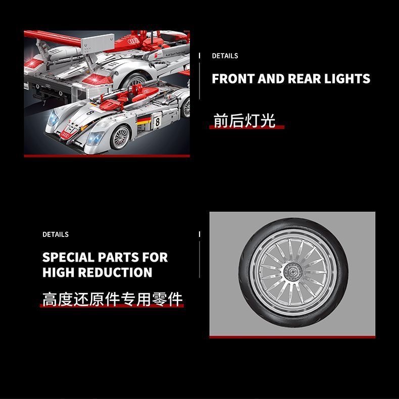 XINYU 23044 AUDI R8 LMP 2000 - YWOBB