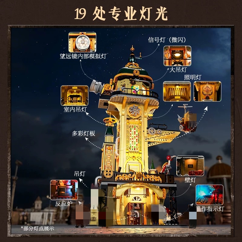 FunWhole F9070 Steampunk Observation Tower - YWOBB