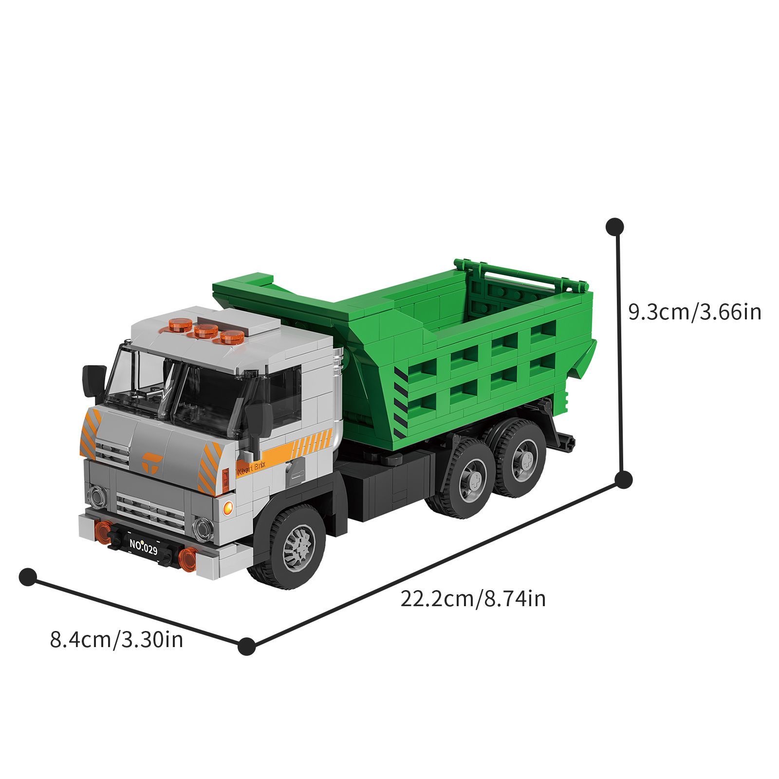 Xbert 66029 Heavy Dump Truck - YWOBB