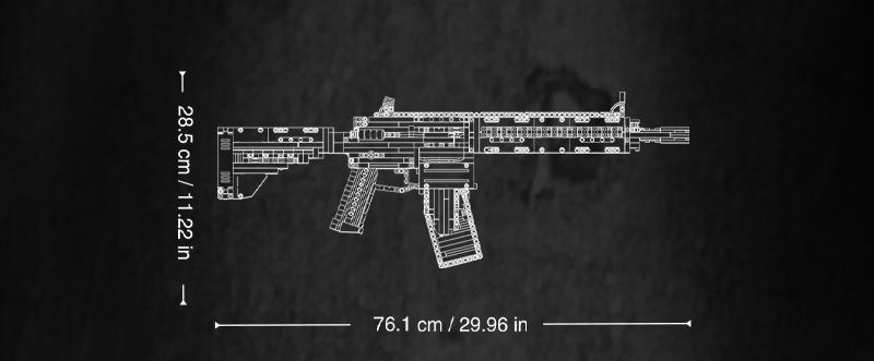 SLUBAN M38-B1352 M416 Toygun - YWOBB
