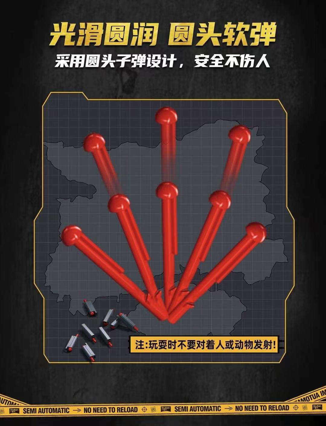 SLUBAN M38-B1351 M1928A1-S Thompson submachine toygun - YWOBB