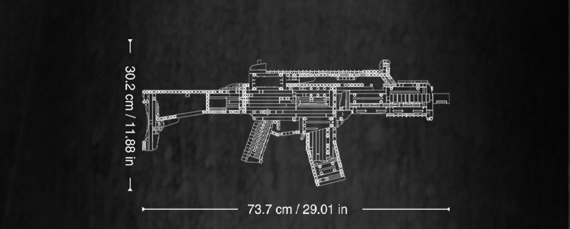 SLUBAN M38-B1355 G36C Toygun - YWOBB