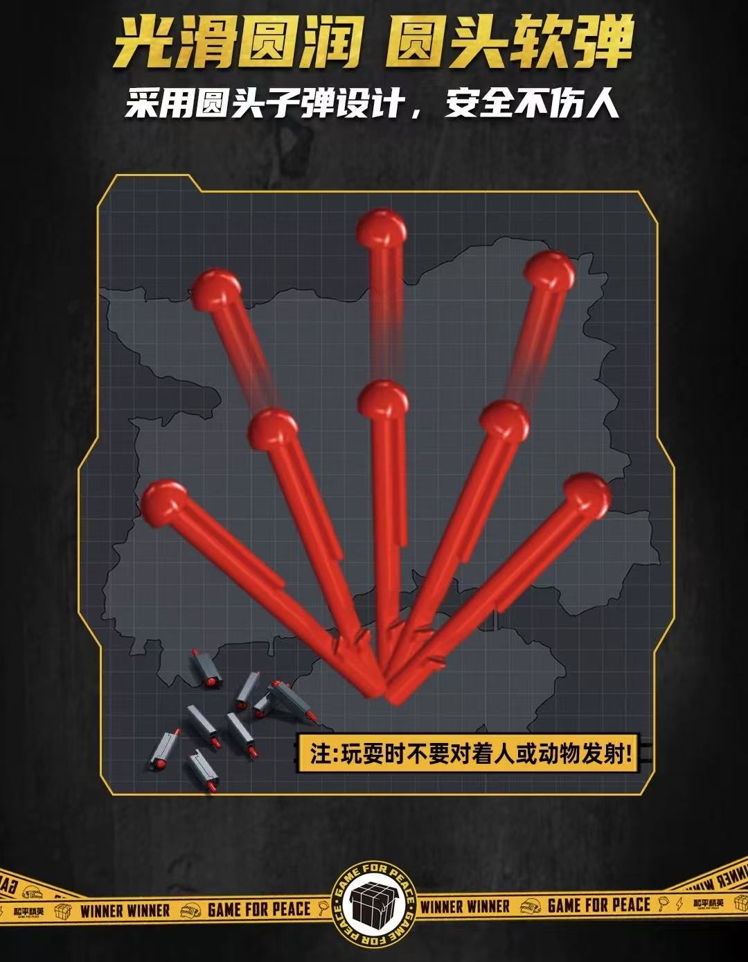 SLUBAN M38-B1350 AKM Assault Toygun - YWOBB