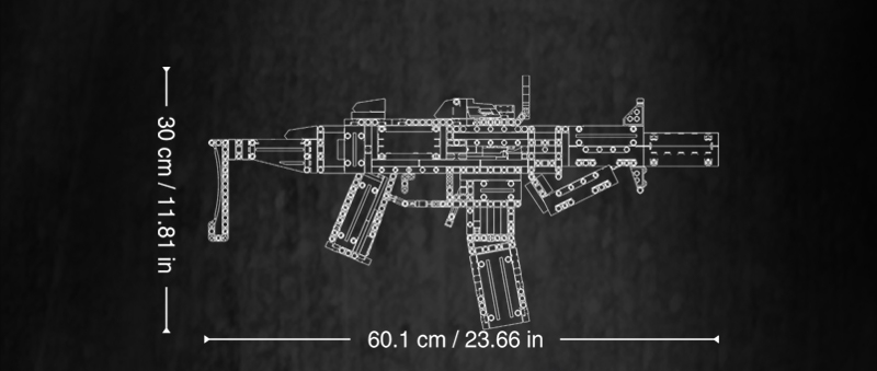 SLUBAN M38-B1357 SMG-45S Toygun - YWOBB