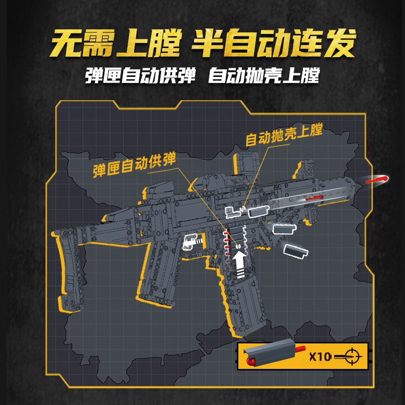 SLUBAN M38-B1357 SMG-45S Toygun - YWOBB