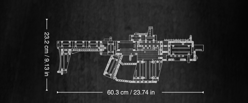 SLUBAN M38-B1356 Kriss Vector-S Toygun - YWOBB