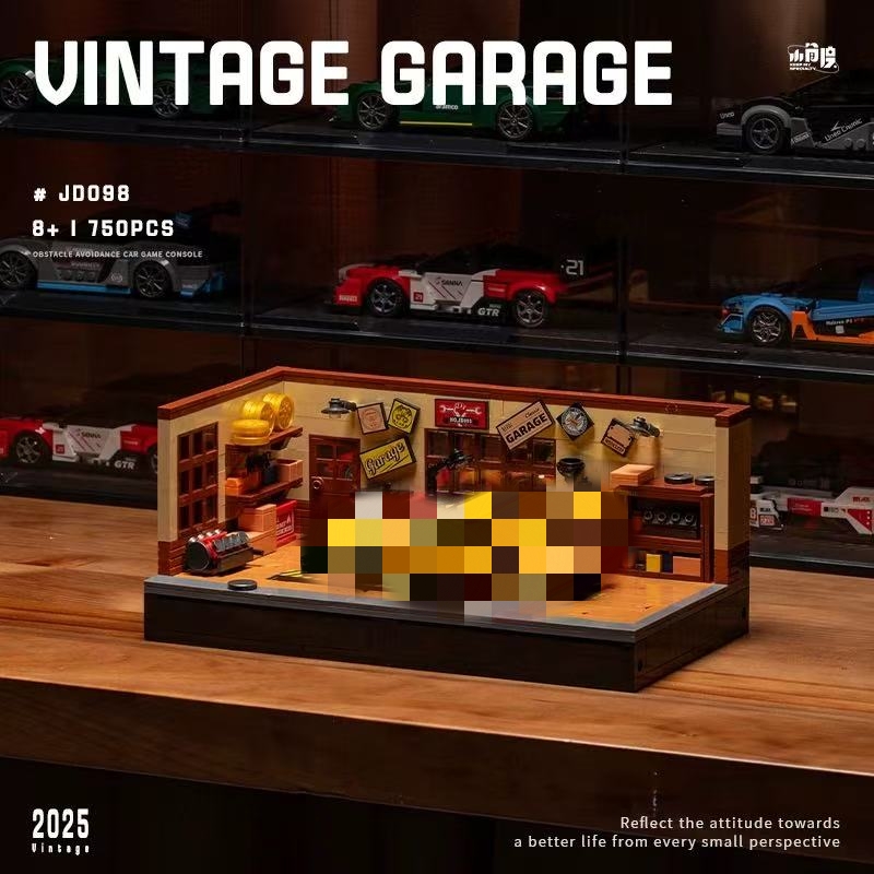 Small Angle JD098 The Speed Hunter Vintage Garage - YWOBB