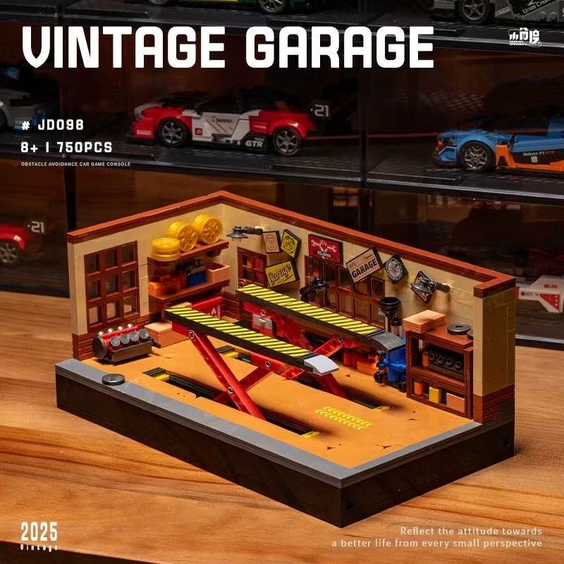 Small Angle JD098 The Speed Hunter Vintage Garage - YWOBB