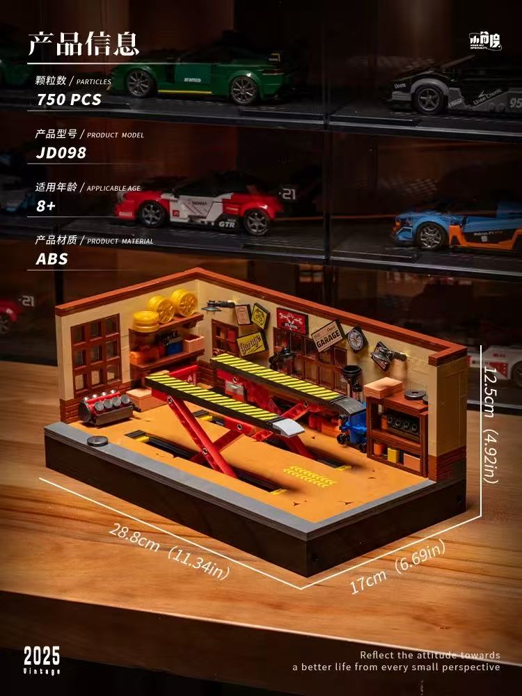 Small Angle JD098 The Speed Hunter Vintage Garage - YWOBB