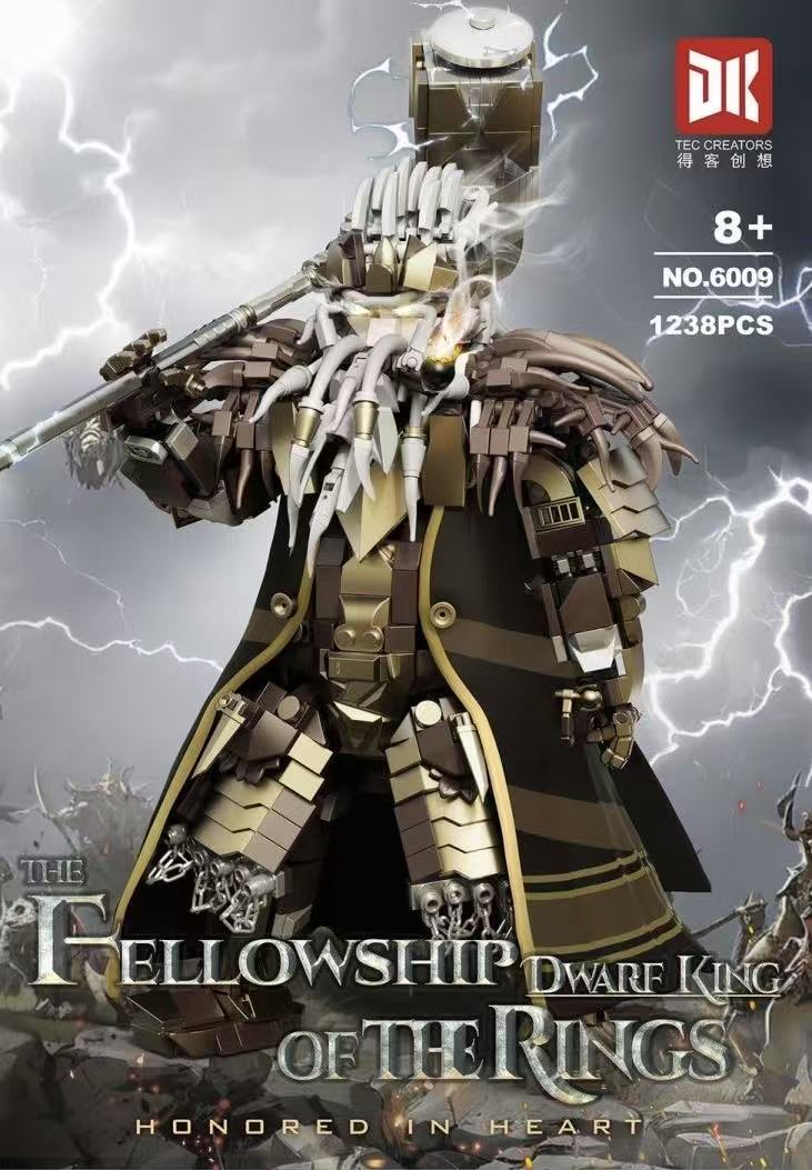 DK 6009 The Lord of the Rings Dwarf King - YWOBB