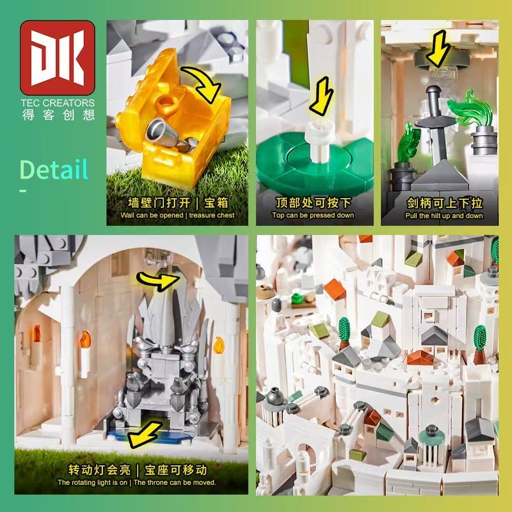 DK 7072 The Lord of the Rings Minas Tirith - YWOBB