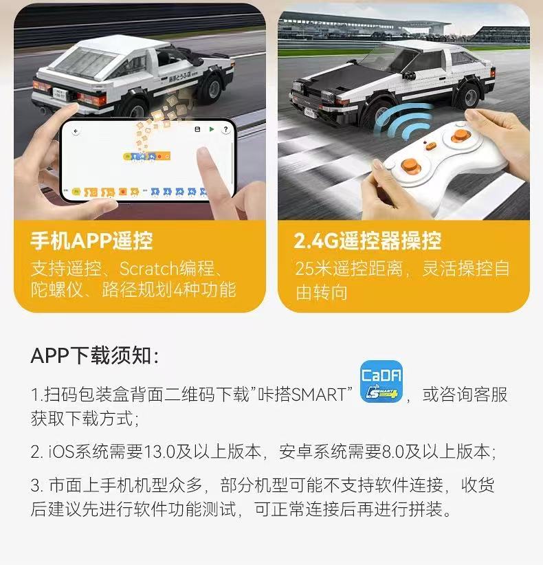 CADA C51086 Initial D Toyota AE86 TRUENO - YWOBB