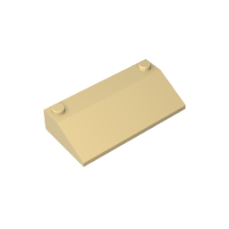 GOBRICKS GDS-1176 Slope 33 3 x 6 without Inner Walls - YWOBB