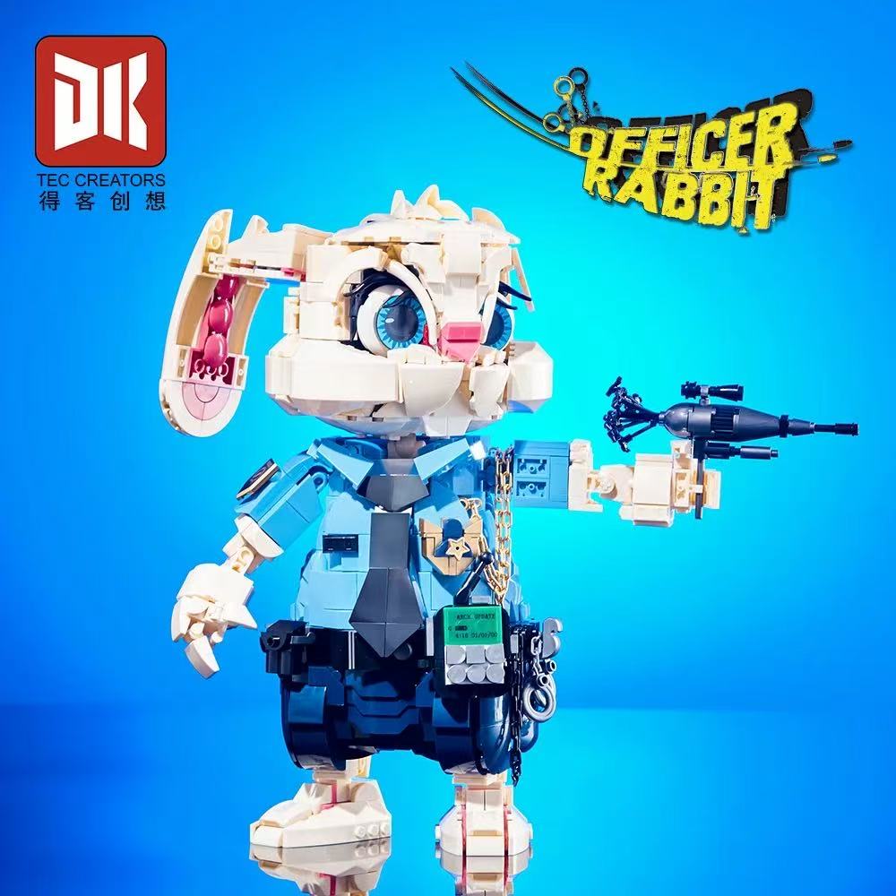 DK 7064 Zootopia Officer Rabbit Judy - YWOBB