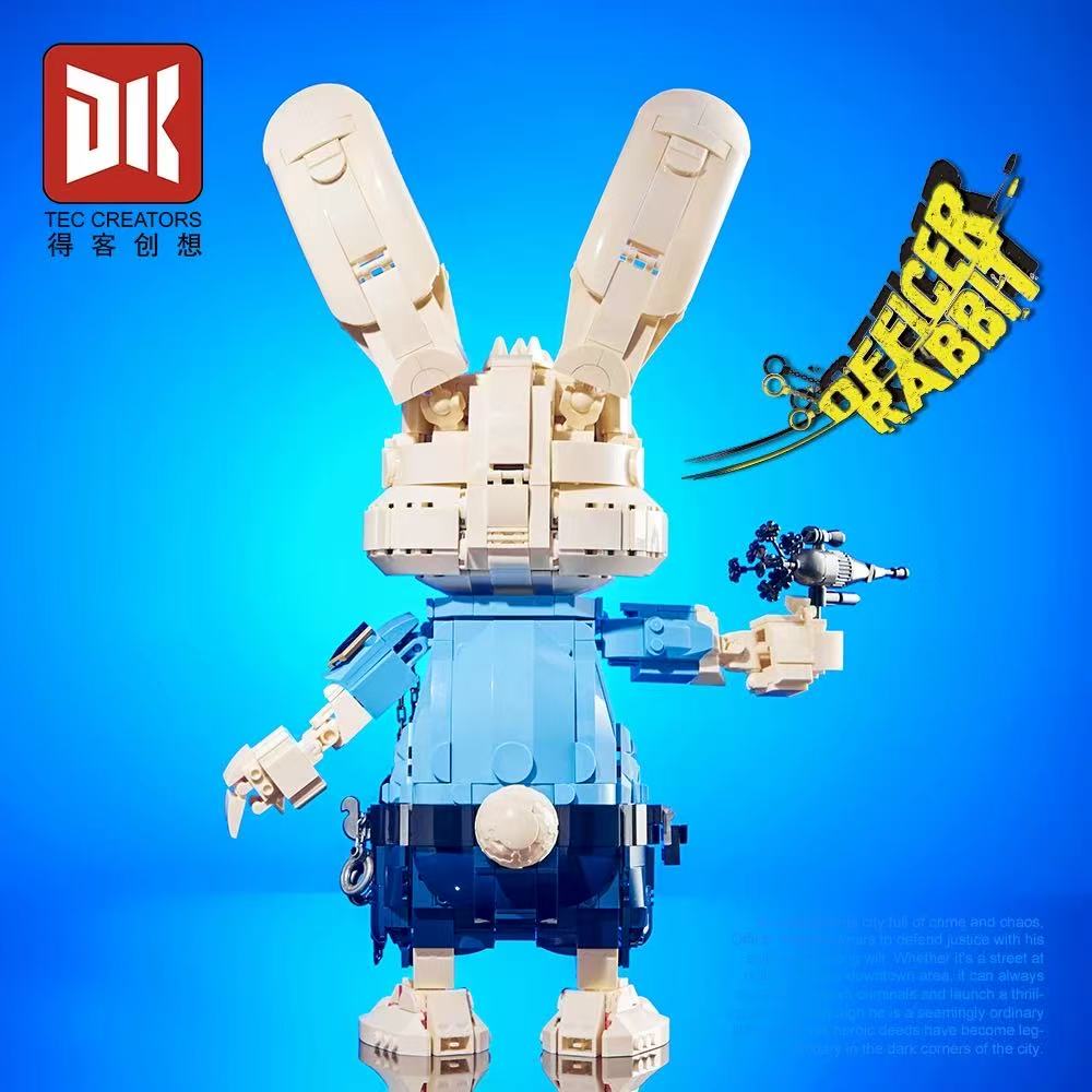 DK 7064 Zootopia Officer Rabbit Judy - YWOBB