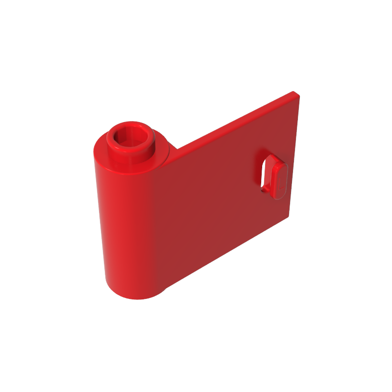 GOBRICKS GDS-1140 Door 1 x 3 x 2 Left - Open Between Top and Bottom Hinge - YWOBB