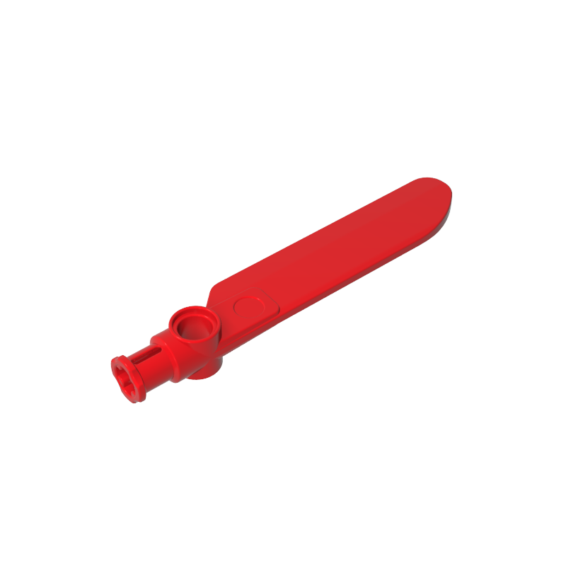 GOBRICKS GDS-1026 Technic Rotor Blade Small with Axle and Pin Connector End - YWOBB