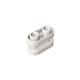 GOBRICKS GDS-90337 Brick Round 1 x 2 with Hollow Studs and Open Center with Bars - YWOBB
