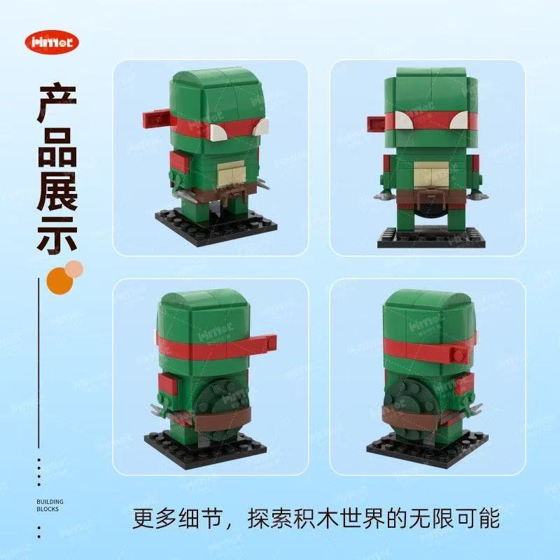 MOC 18375 Brickheadz Raphael - YWOBB