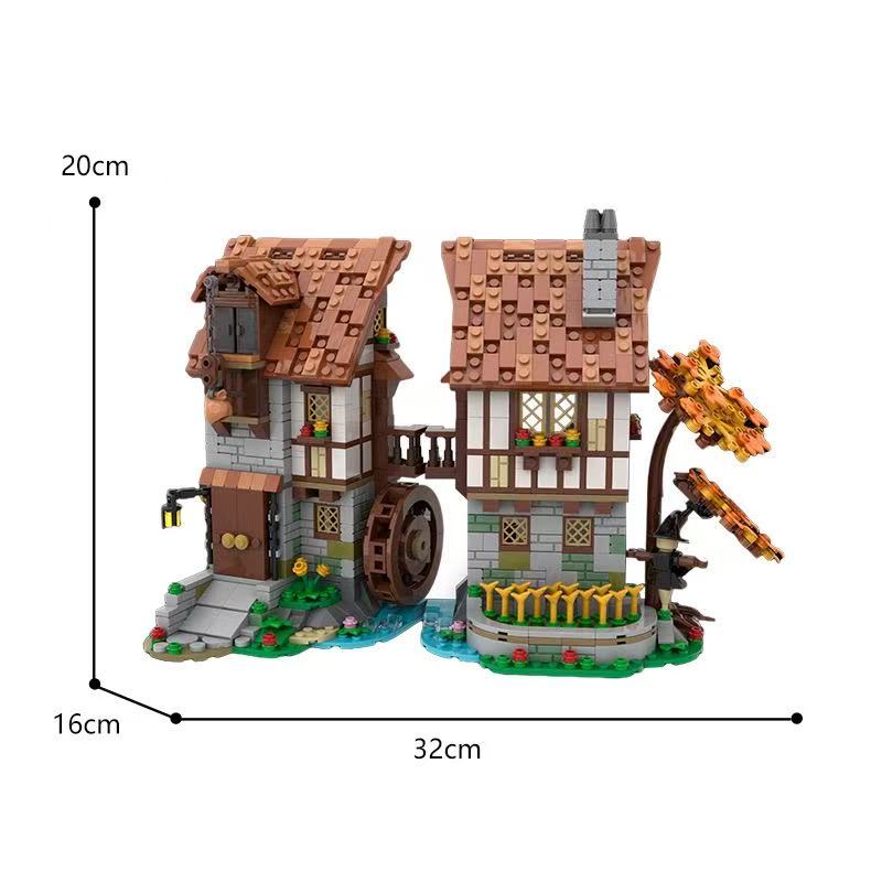 MOC 119708 Roman water wheel - YWOBB