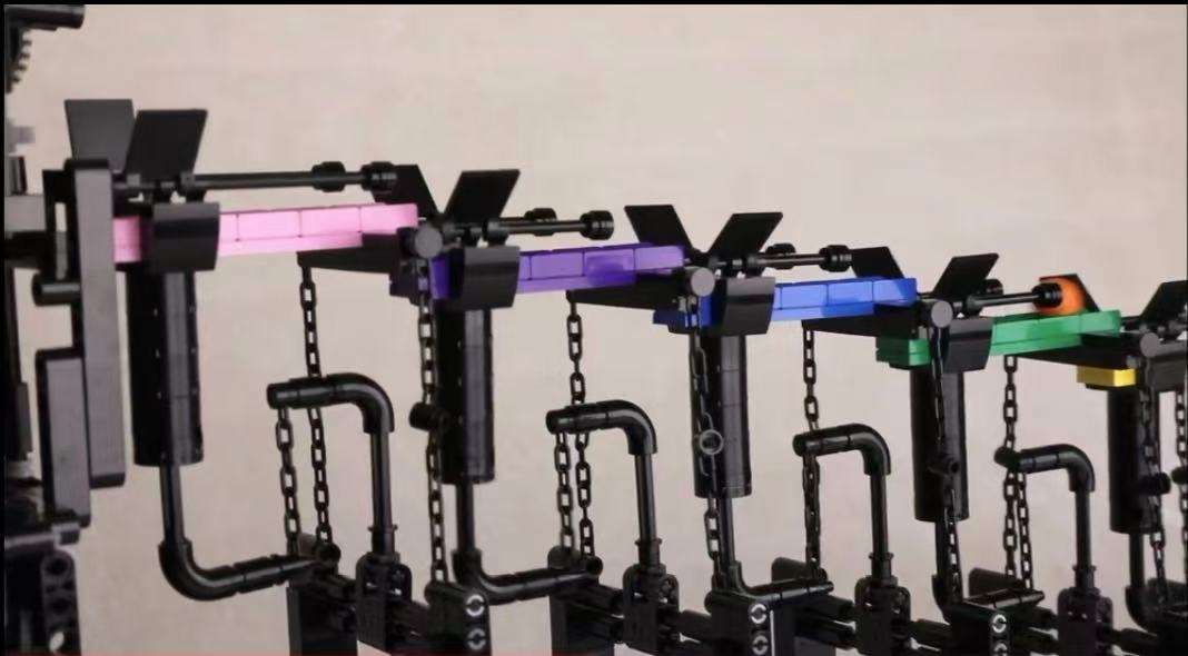 MOC 43565 Great Ball Contraption:Rainbow Tensegrity - YWOBB