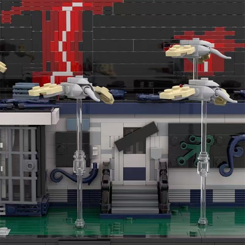 MOC C9315 Stranger Things Guitar Playing Scene - YWOBB