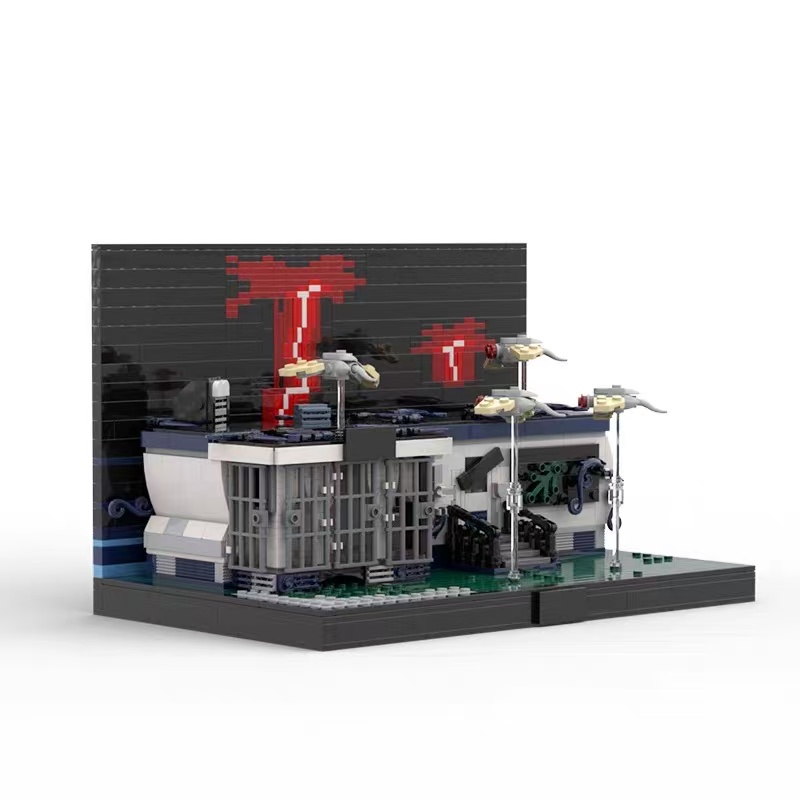 MOC C9315 Stranger Things Guitar Playing Scene - YWOBB