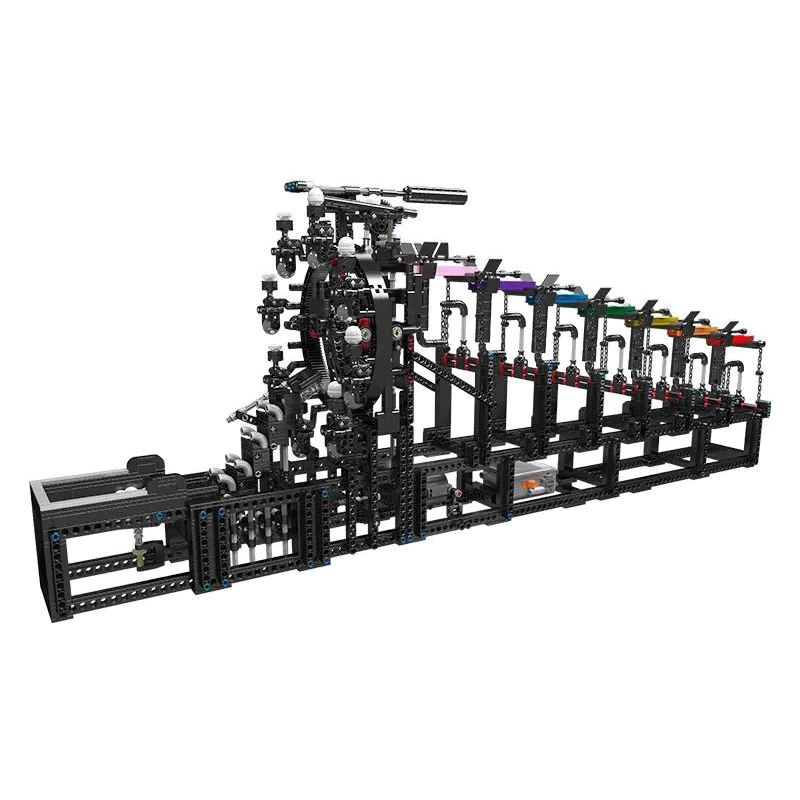 MOC 43565 Great Ball Contraption:Rainbow Tensegrity - YWOBB