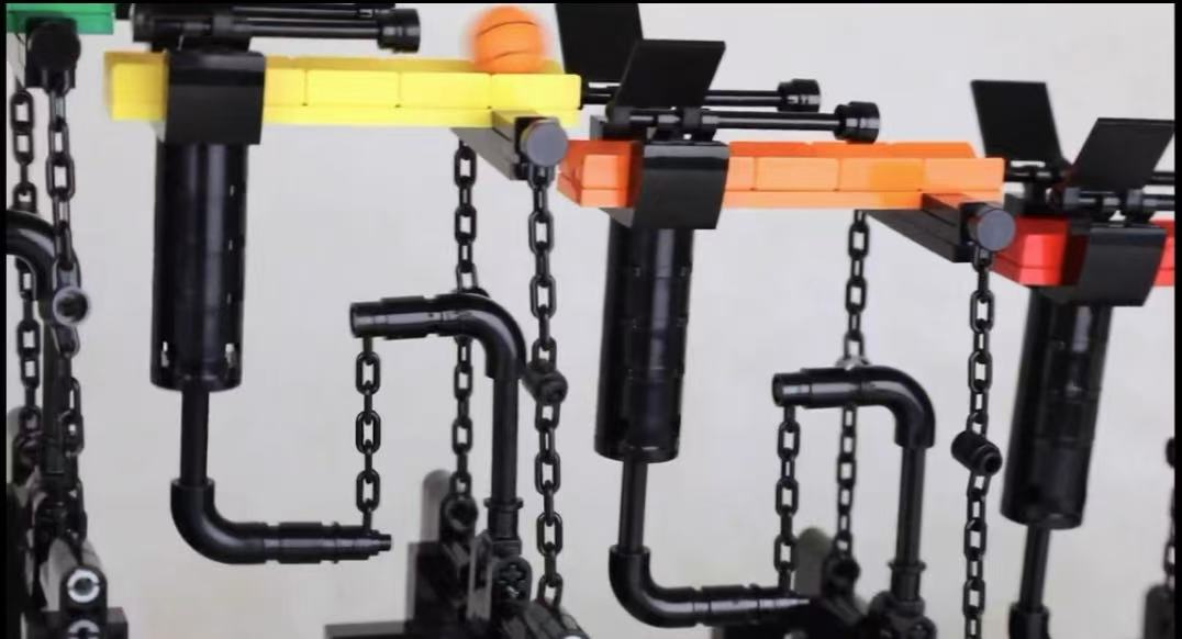MOC 43565 Great Ball Contraption:Rainbow Tensegrity - YWOBB