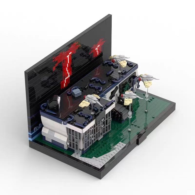 MOC C9315 Stranger Things Guitar Playing Scene - YWOBB