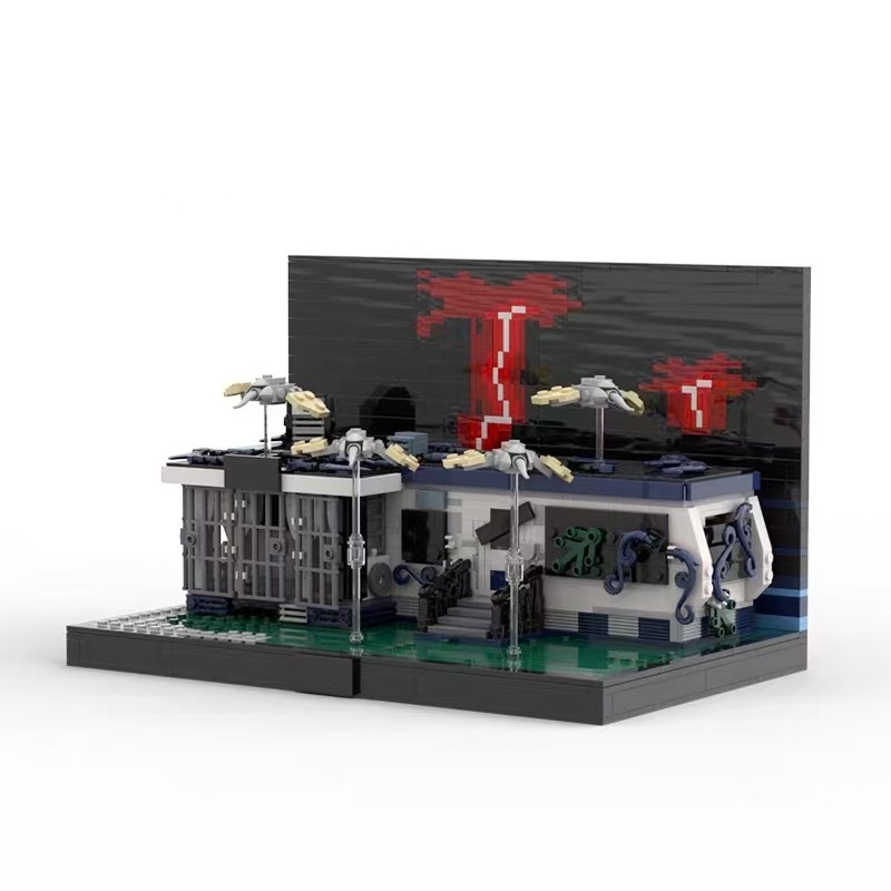 MOC C9315 Stranger Things Guitar Playing Scene - YWOBB