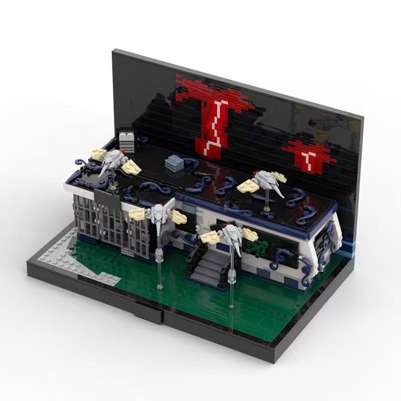 MOC C9315 Stranger Things Guitar Playing Scene - YWOBB