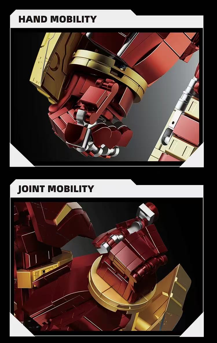 ユウギ Review of SY1041 UCS Hulkbuster Clone of LEGO 76105 (with