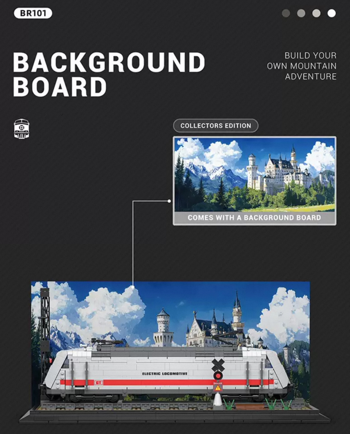 Reobrix 66802 BR101 Electric Locomotive - YWOBB