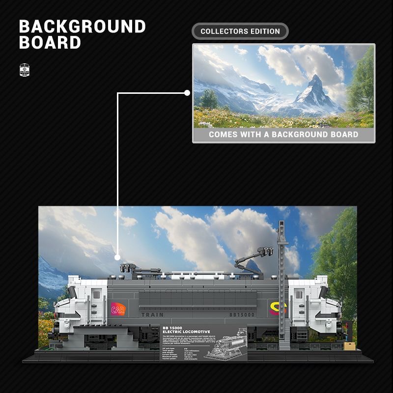 Reobrix 66803 BB15000 Electric Locomotive - YWOBB