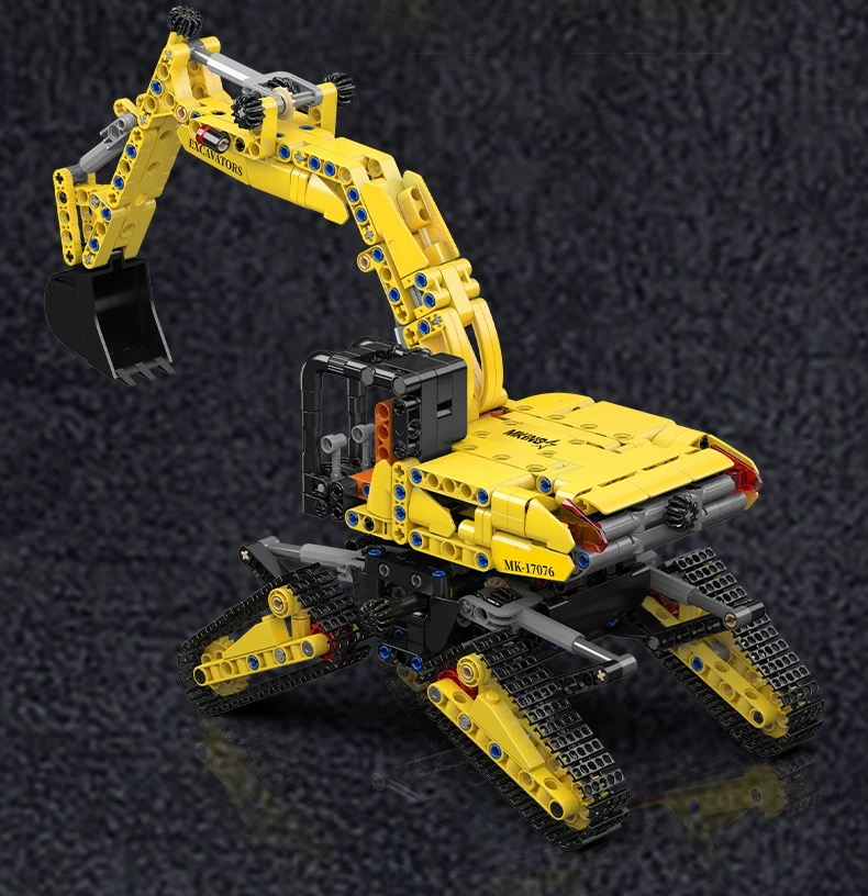 Mould King 17076 SFINX Future Excavator - YWOBB