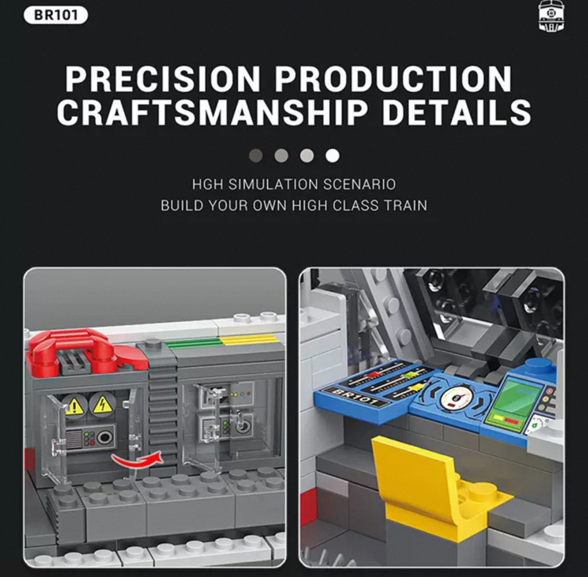 Reobrix 66802 BR101 Electric Locomotive - YWOBB