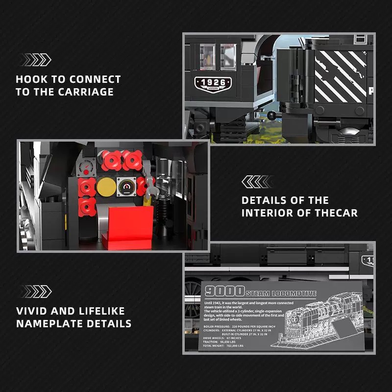 Reobrix 66801 Steam Train - YWOBB