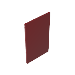 GOBRICKS GDS-877 Glass for Window 1 x 4 x 6 - YWOBB