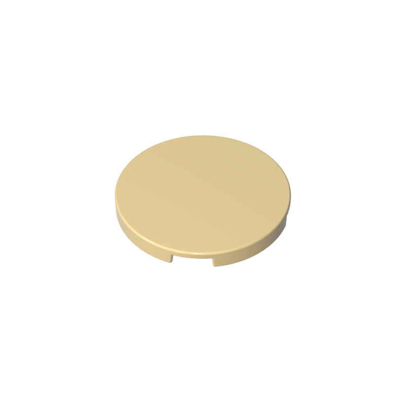 GOBRICKS GDS-90512 Tile Round 3 x 3 - YWOBB