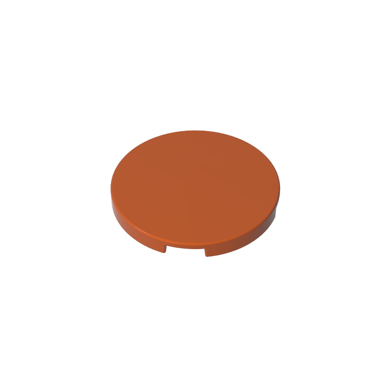 GOBRICKS GDS-90512 Tile Round 3 x 3 - YWOBB