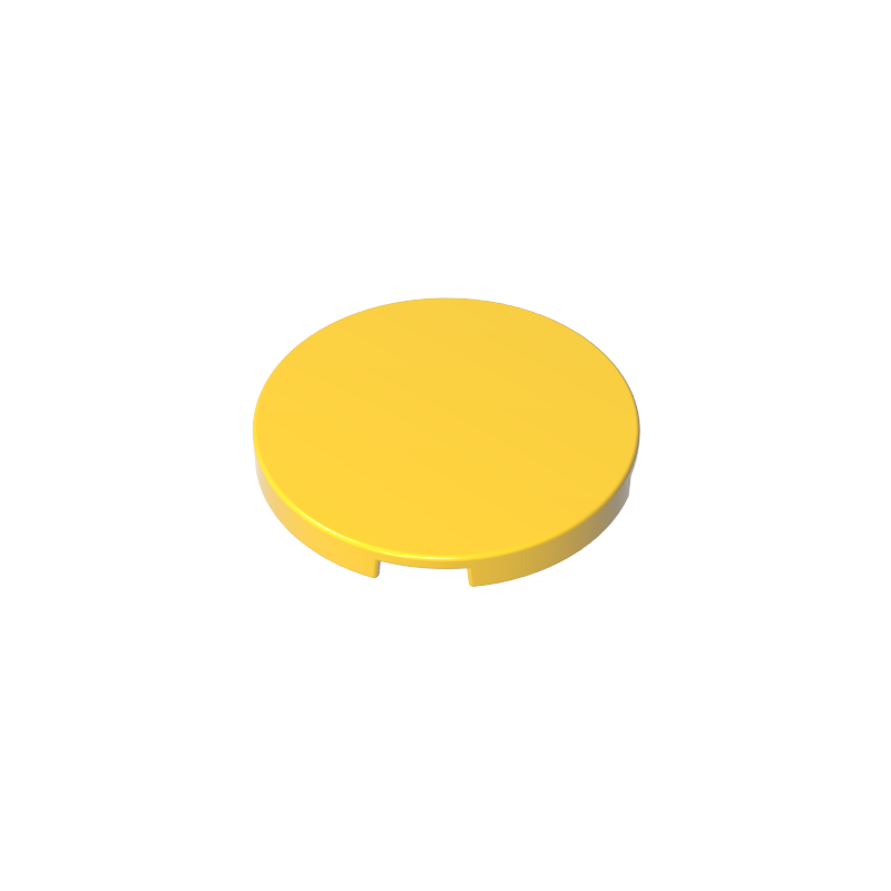 GOBRICKS GDS-90512 Tile Round 3 x 3 - YWOBB