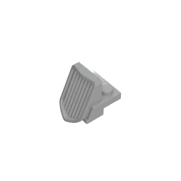 GOBRICKS GDS-90350 Vehicle Grille 1 x 2 x 2 2/3 Sloping - YWOBB