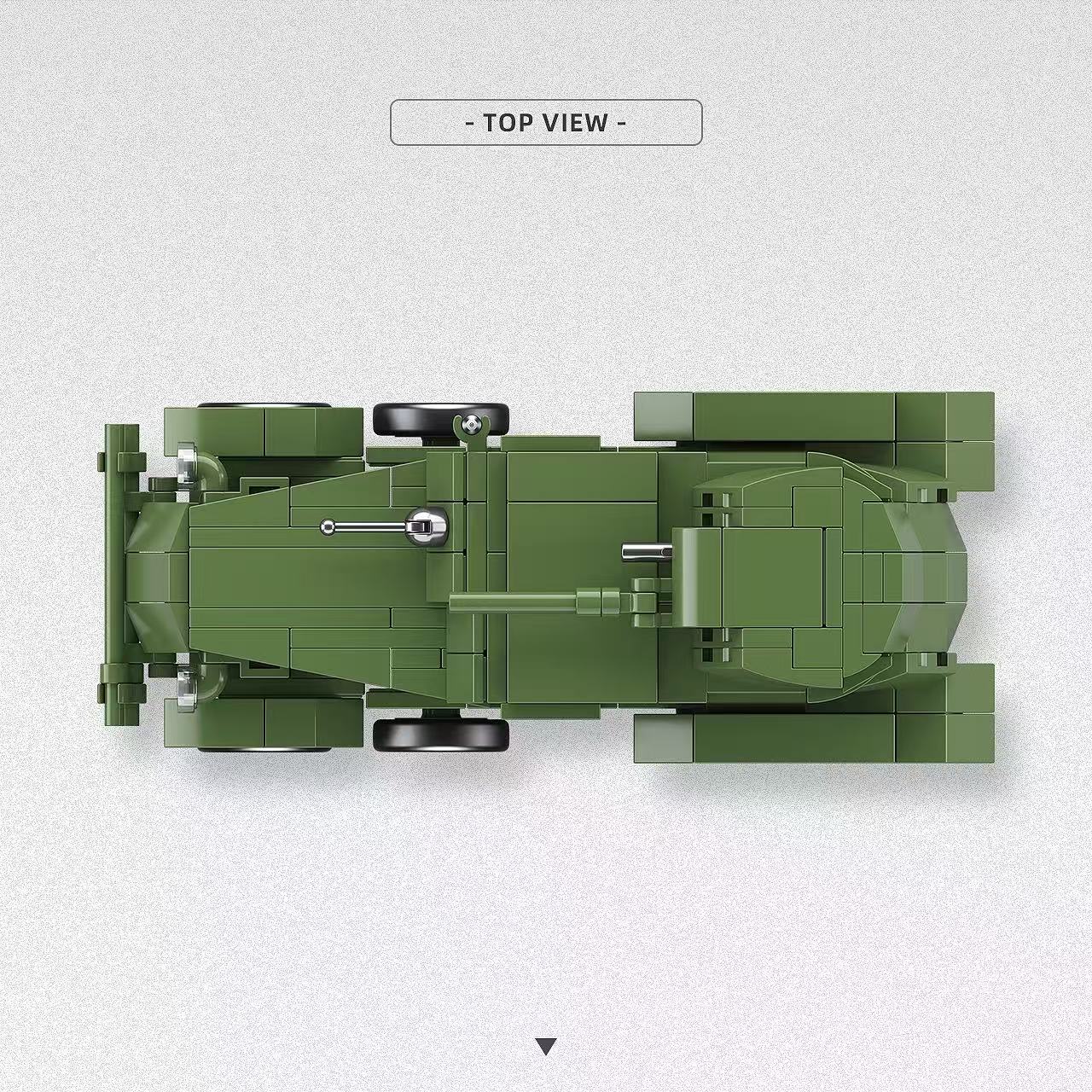 Quan Guan 300005 BA10 Armored Vehicle 1:35 - YWOBB