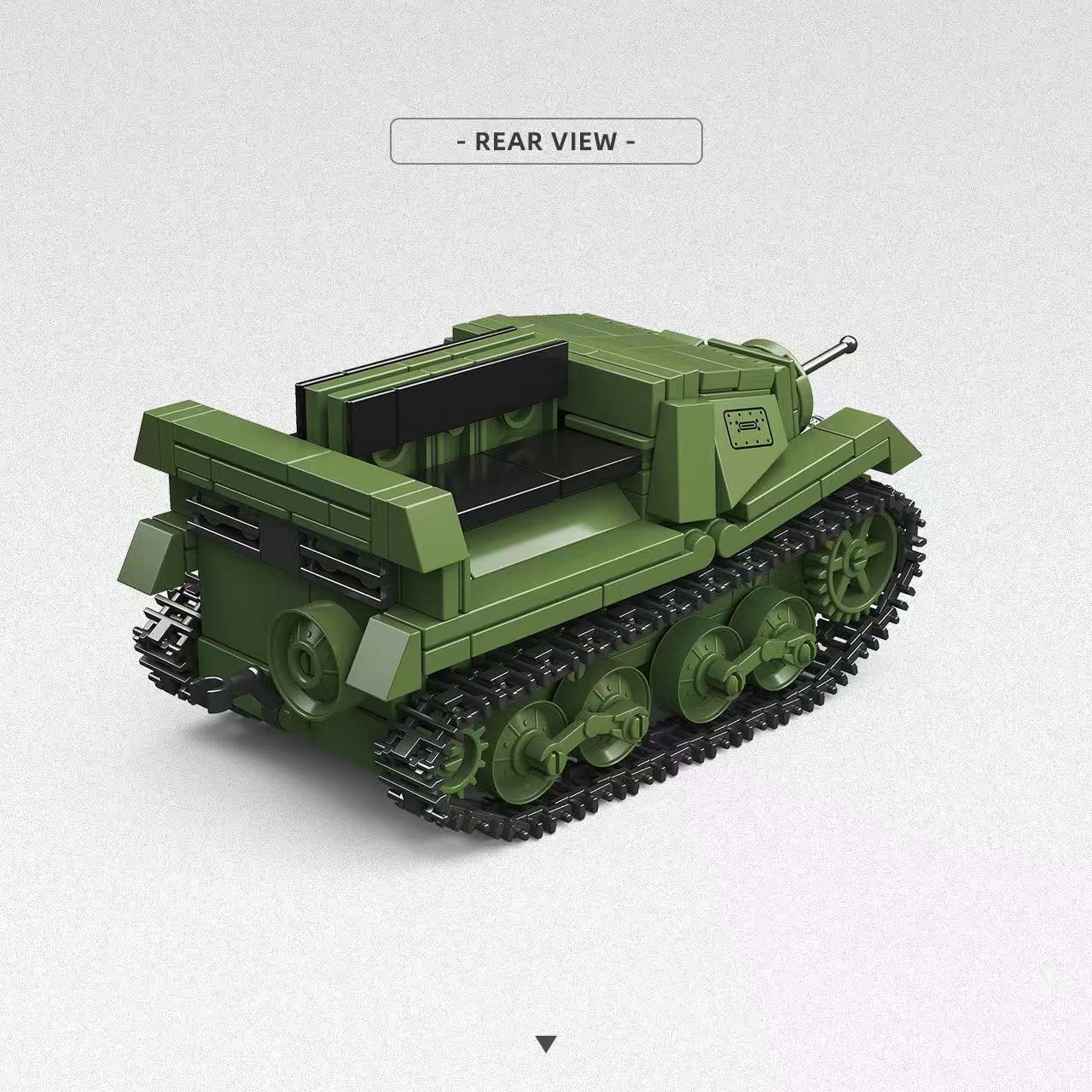 Quan Guan 300007 Soviet t20 tractor zis-2 small gun - YWOBB