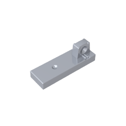 GOBRICKS GDS-M216 Hinge Tile 1 x 3 Locking with 1 Finger on Top - YWOBB