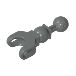 GOBRICKS GDS-1207 Hero Factory Arm / Leg with Ball Joint on Axle and Ball Socket - YWOBB