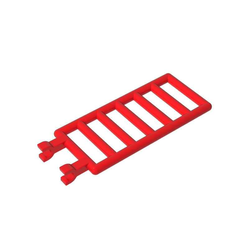 GOBRICKS GDS-988 Bar 7 x 3 with 2 Clips - YWOBB